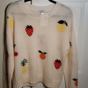 rails fruit sweater